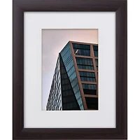 Craig Frames Contemporary Brazilian Walnut Picture Frame with Mat