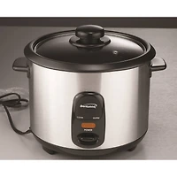 Brentwood 10-Cup Stainless Steel Rice Cooker
