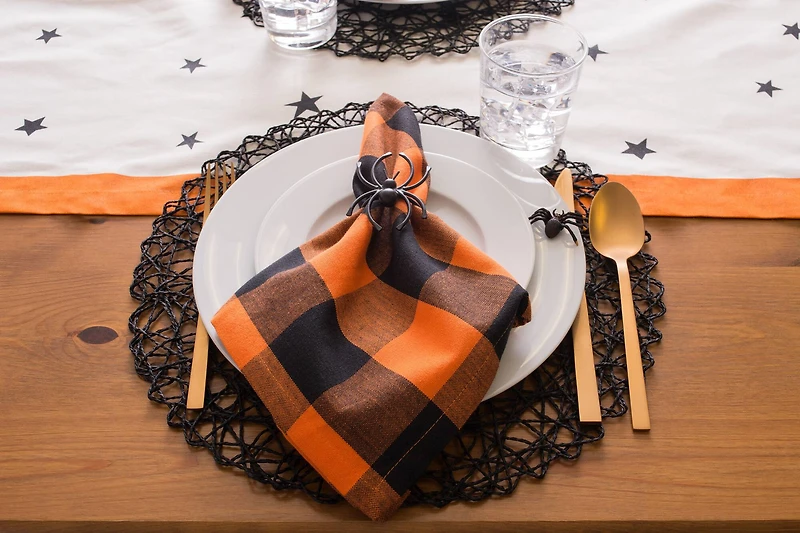 DII® Woven Paper Round Placemats
