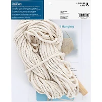 Leisure Arts® Half Circle Hanging Macramé Kit