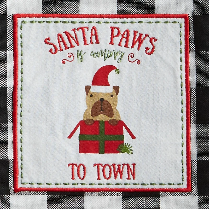 DII® Christmas Puppy Embellished Dishtowel Set
