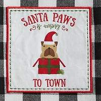 DII® Christmas Puppy Embellished Dishtowel Set