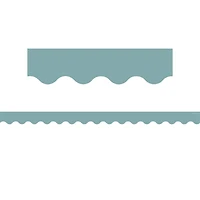 Teacher Created Resources Calming Blue Scalloped Border Trim, 210ft.