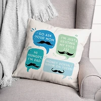 Dad Phrases Indoor/Outdoor Pillow