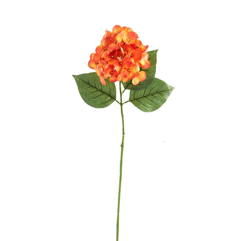 12 Pack: Orange Hydrangea Stem by Ashland®