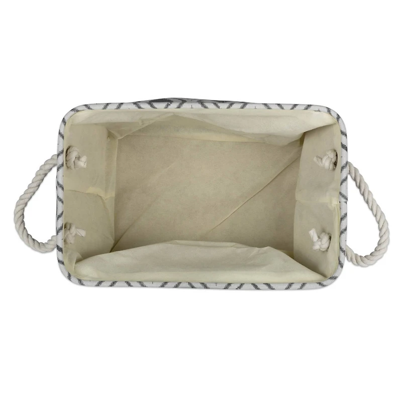 DII® Medium Rectangle Ikat Mineral Polyester Bin