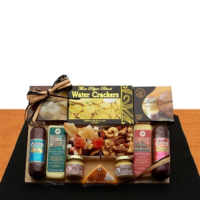 Savory Selections Meat & Cheese Gourmet Gift Board