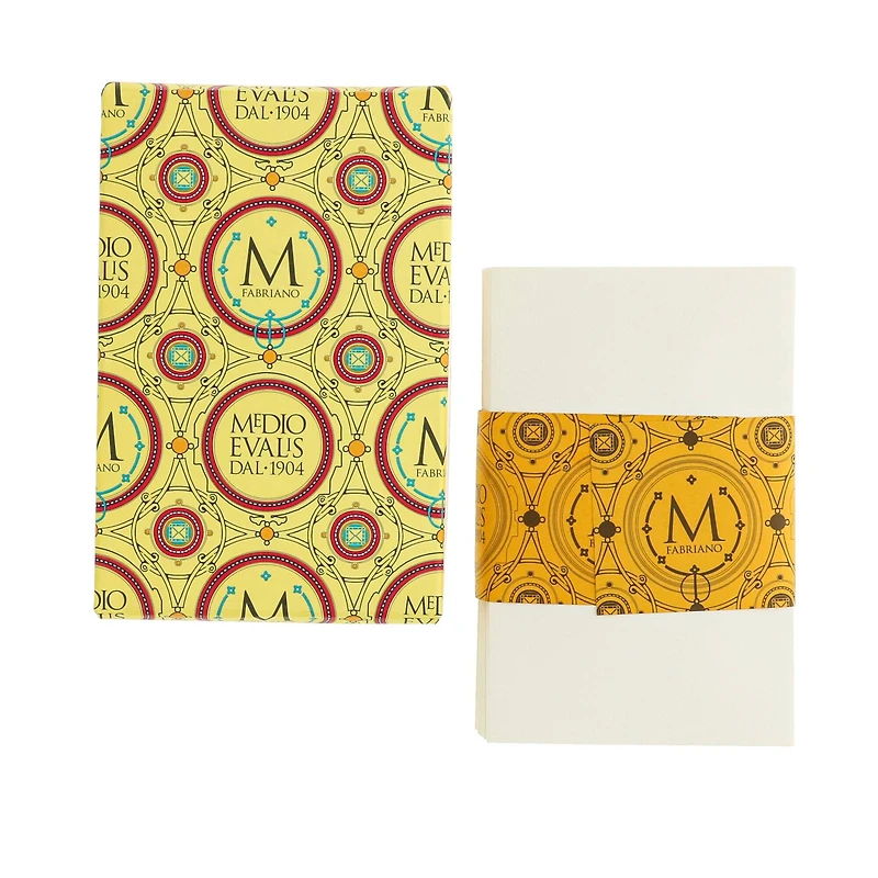 Fabriano® Medioevalis 3.3" x 5.1" White Flat Cards & Envelopes, 20ct.