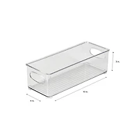 Simplify Small Narrow Vertical Stripe Clear Organizer