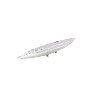 Silver Stainless Steel Modern Decorative Flat Bowl Set