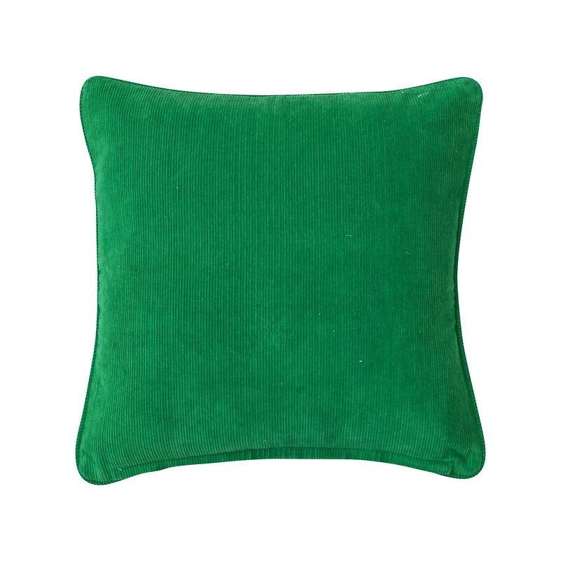 Hello Honey® Let It Snow Square Cotton Printed Pillow with Snowman