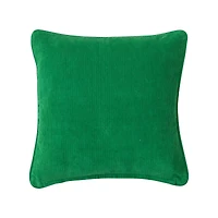 Hello Honey® Let It Snow Square Cotton Printed Pillow with Snowman