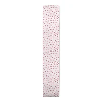 Heart Polka Pattern 16" x 90" Cotton Twill Runner