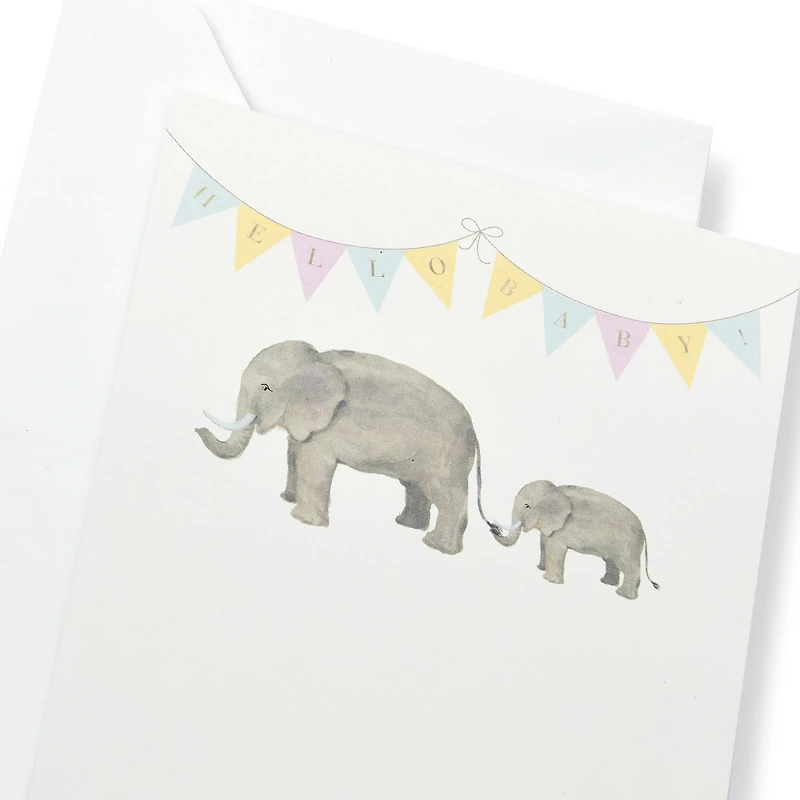 Elephant Flat Cards & Envelopes by Recollections™, 5" x 7"
