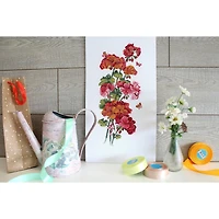 MP Studia Geranium Cross Stitch Kit