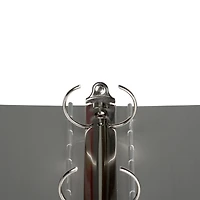 JAM Paper 1.5" Silver Aluminum 3-Ring Binder