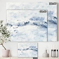 Designart - Blue Wipe Out