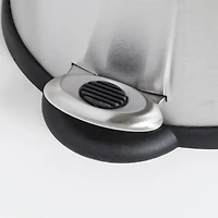 Honey Can Do 5L Oval Stainless Steel Step Trash Can