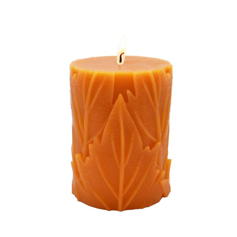 3" x 4" Scented Orange Maple Leaf Candle by Ashland®
