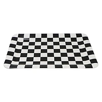 9" x 13" Black & White Checkered Paper Trays, 2ct. by Celebrate It™