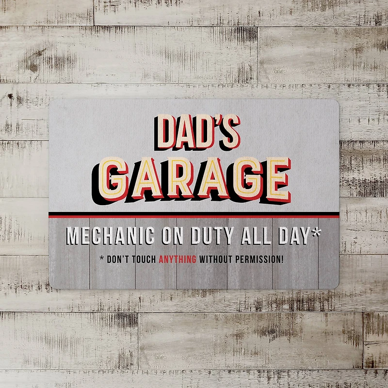 Dad's Garage Floor Mat