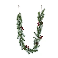 6ft. Angel Pine & Red Berry Garland by Ashland®
