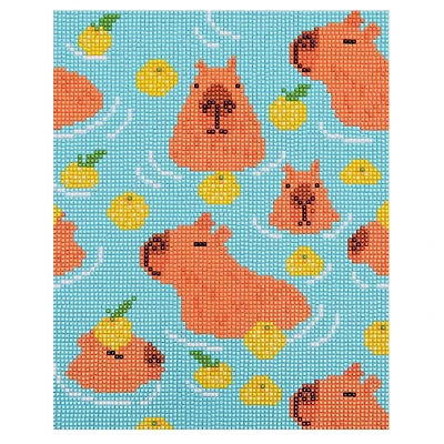 Capybaras Square Diamond Art Kit by Make Market®