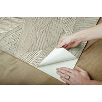 RoomMates Woven Reed Stitch Peel & Stick Wallpaper