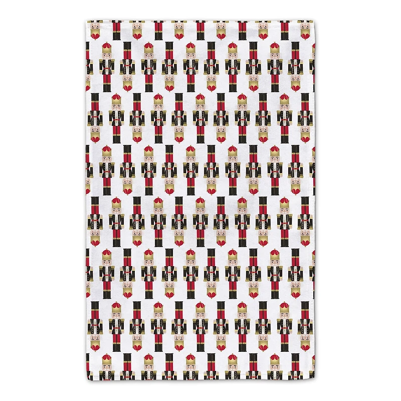 Holly Jolly Nutcracker Tea Towels - Set of 2