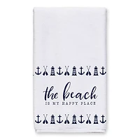 The Beach is My Happy Place Hand Towel Set