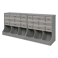 Badger Basket Gray Baskets & Bins Storage Station