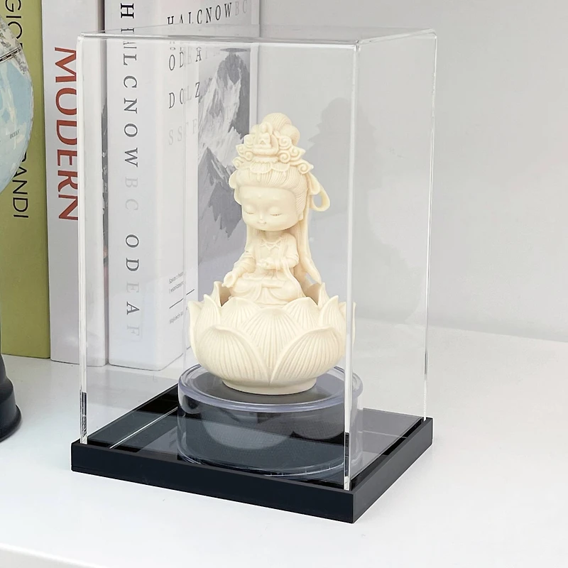 Clear Acrylic Vinyl Figure Display Case by Studio Décor®