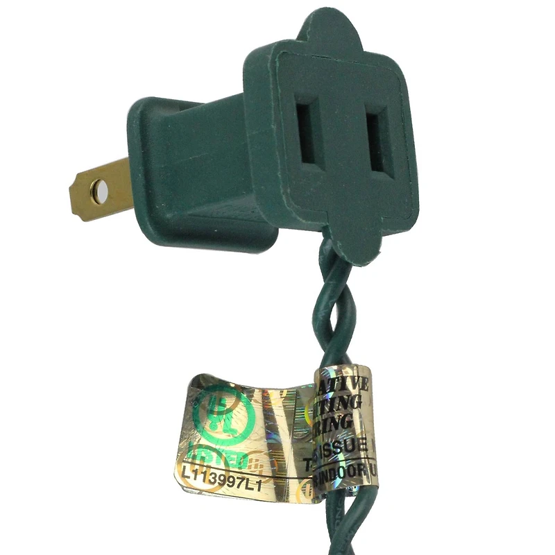 7.5" Orange Lighted Hanging Star Sphere Christmas Decoration