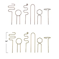 Hello Honey® 14" Copper & Gold Mini Trellis Set