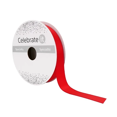 5/8" x 20yd. Satin Ribbon Celebrate It® Specialty