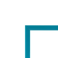 Turquoise Mini Frame with Mat by Studio Décor®