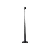 Hello Honey® 24" Tall Black Hand-Forged Metal Taper Holder