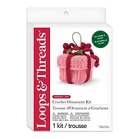 Intermediate Gift Amigurumi Crochet Ornament Kit by Loops & Threads®