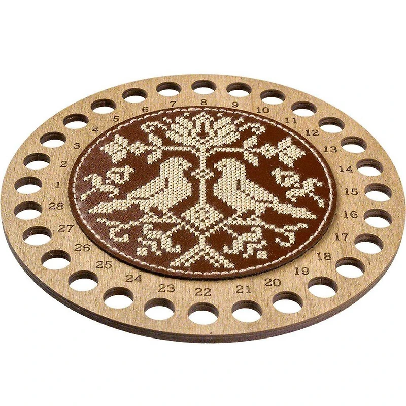 Wonderland Crafts Bird Couple Thread Organizer Embroidery Kit