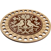 Wonderland Crafts Bird Couple Thread Organizer Embroidery Kit 