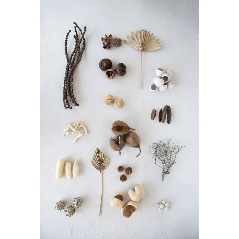 Hello Honey® 3" Handmade Dried Natural Palm Leaf Artichokes, 13ct.