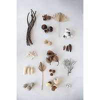 Hello Honey® 3" Handmade Dried Natural Palm Leaf Artichokes, 13ct.