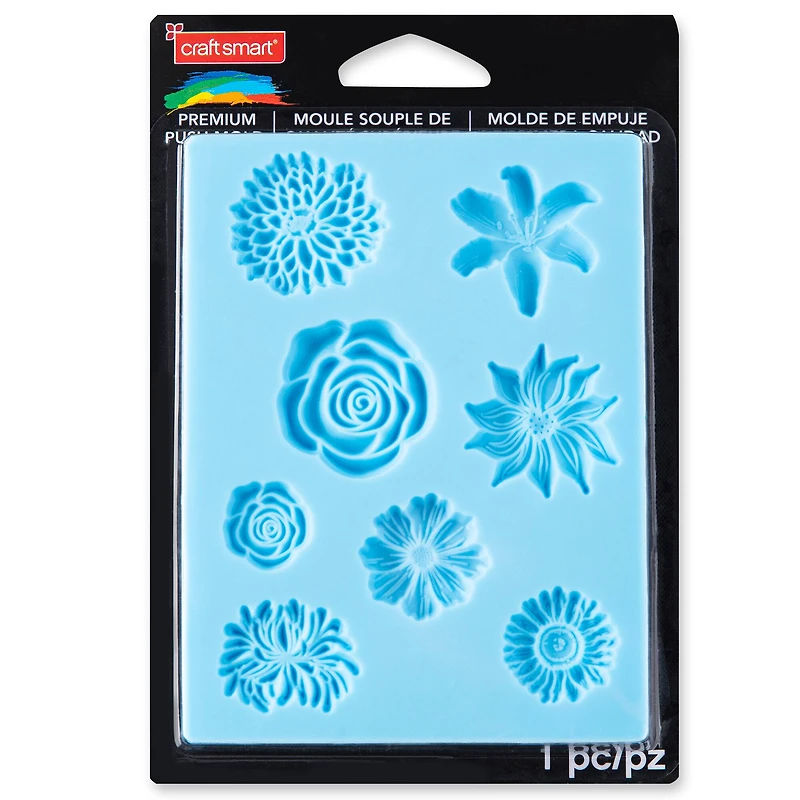 Floral Premium Push Mold by Craft Smart®