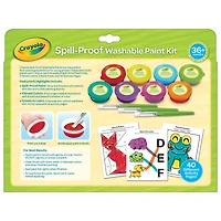 Crayola® Spill-Proof Washable Paint Kit