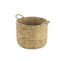 Tan Seagrass Natural Storage Basket Set
