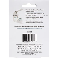 We R Memory Keepers® Button Press™ Keychain Kit, 10ct.