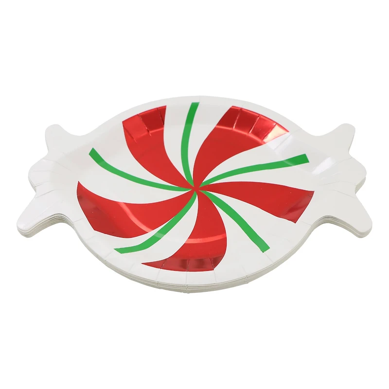 6.7" x 9" Candy Paper Plates, 12ct. by Celebrate It™