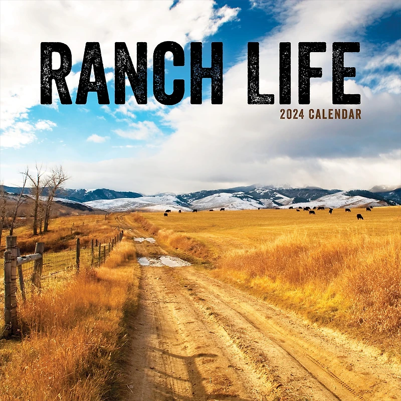 TF Publishing 2024 Ranch Life Wall Calendar