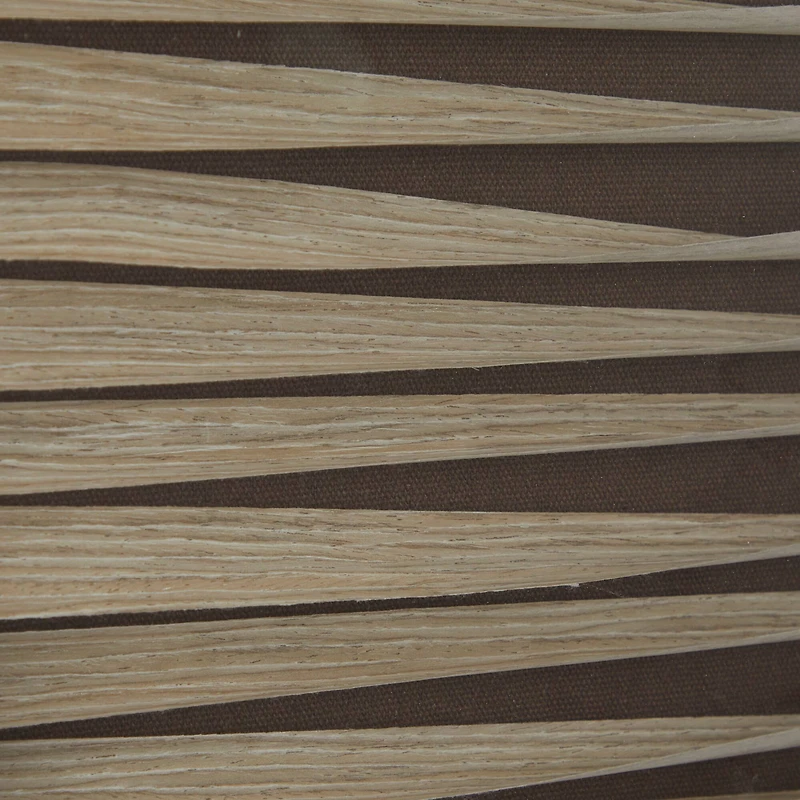 Brown Wood Contemporary Shadow Box, 24" x 2" x 24"