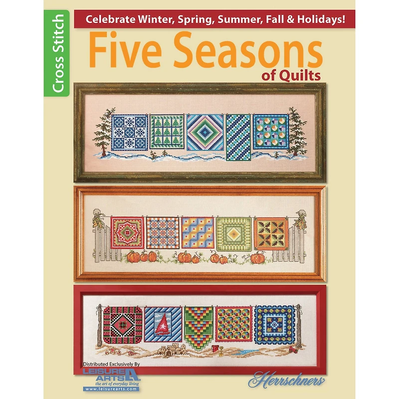 Leisure Arts® Five Seasons of Quilts Book